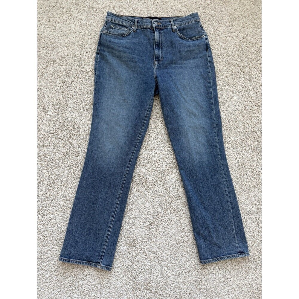 VERONICA BEARD 31‎ Ryleigh Slim Straight Ankle High-Rise Wanderer Dust Timeless - Picture 4 of 11